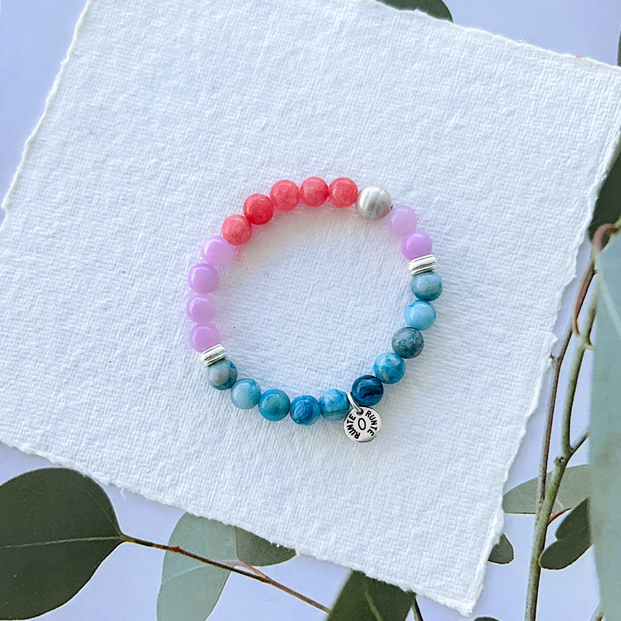 Armband Hoola Strawberry Achat