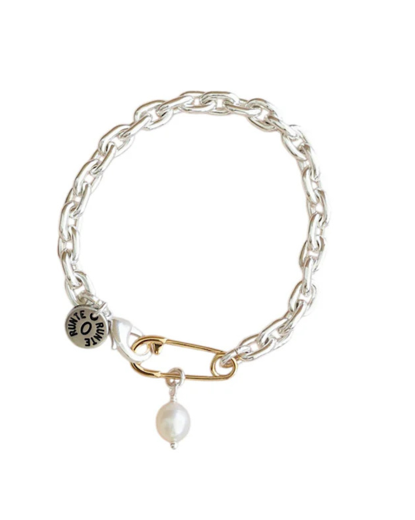 Armband Kim, Süßwasserperle, Silber, Gliederarmband, Runte Schmuck