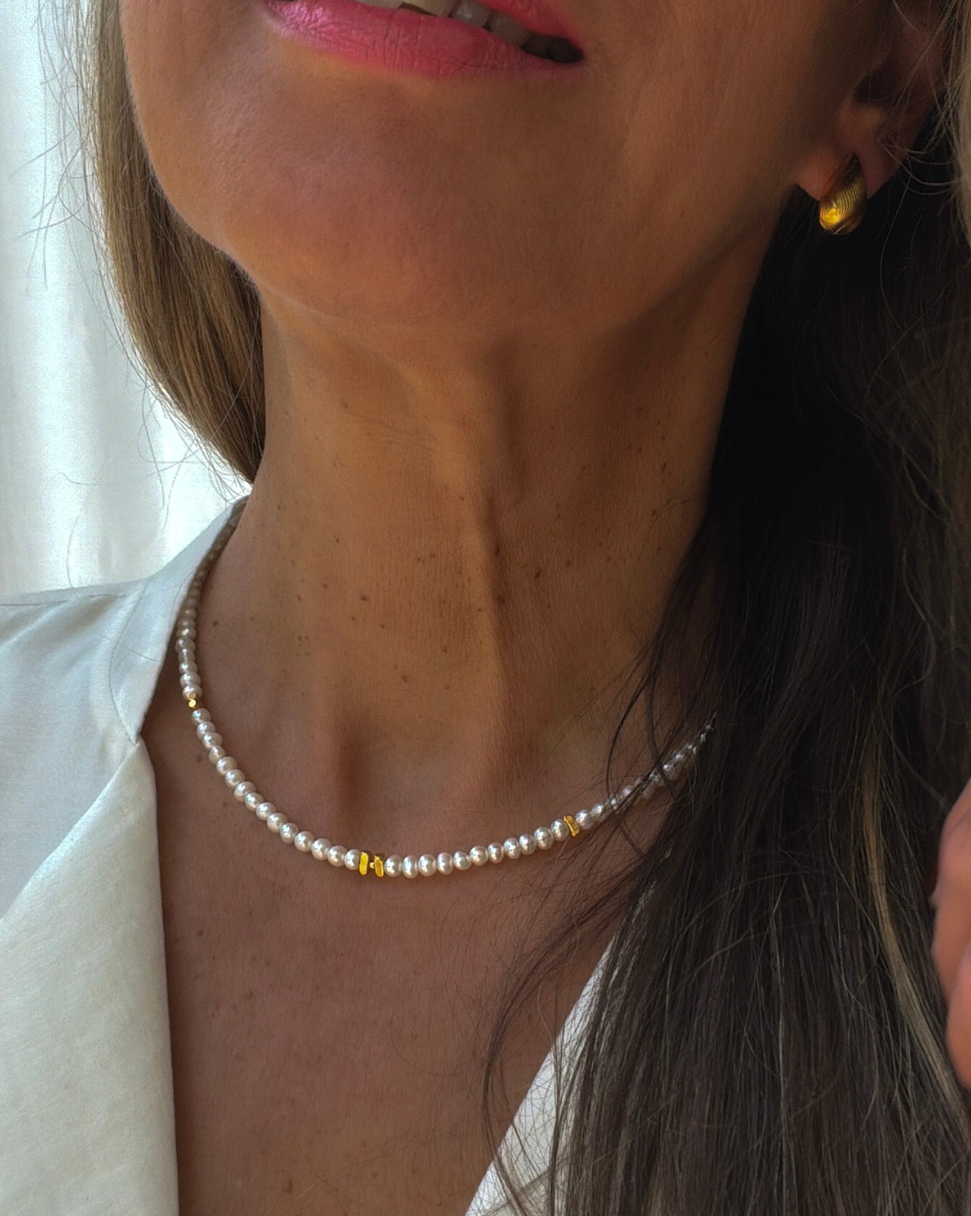 Kette Perlenchoker
