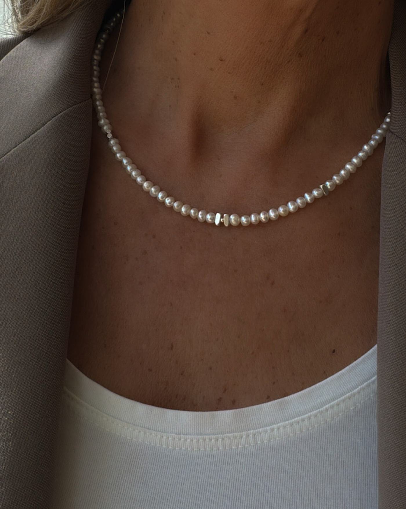 Kette Perlenchoker